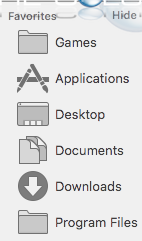 Mac sidebar icon size large