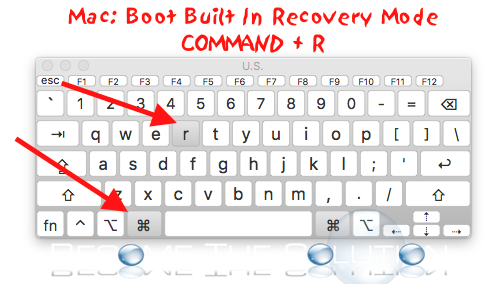 Mac boot built in recovery mode