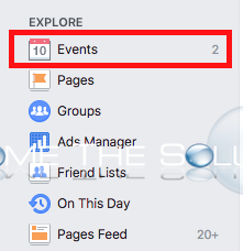 Facebook profile events