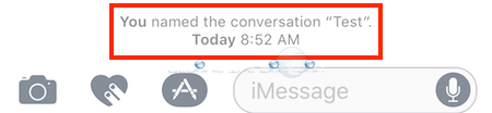 imessage notification group name change