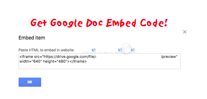 Fast: How to Embed Google Doc (How to Get Embed Code)