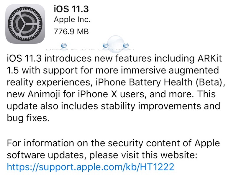 iOS 11.3 New Features