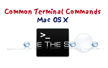Most Used Terminal Commands Mac