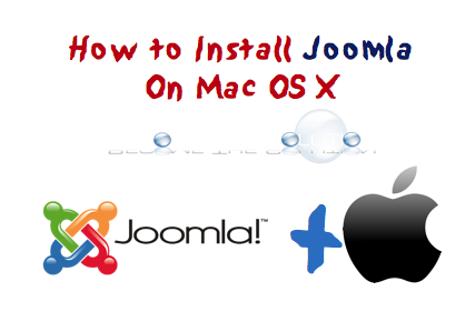Mac X 10.10 Joomla 3 Installation