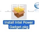 Mac intel power gadget usage