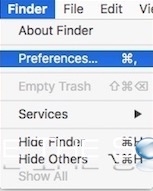 Mac finder preferences