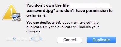 Fix: You Don’t Own the File and Don’t Have Permissions to Write It – Preview Mac