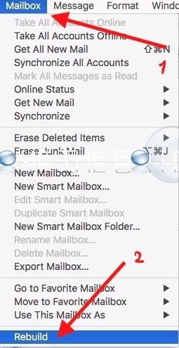 Mac mail rebuild all mailboxes preferences