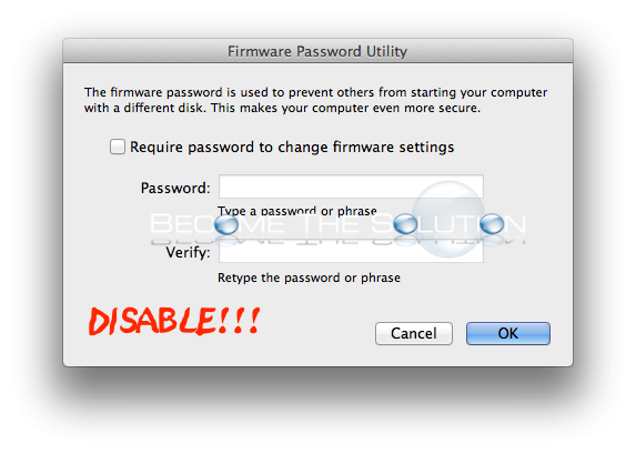 How To: Bypass Mac OS X Firmware Password