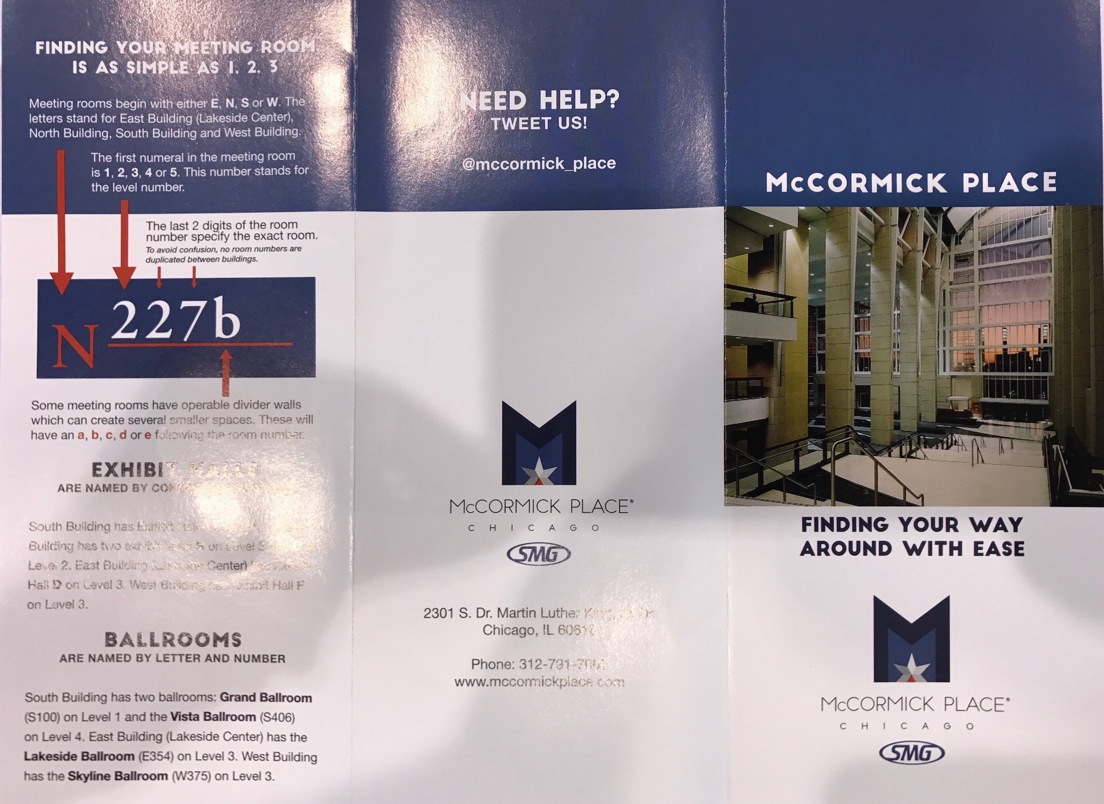 mccormick place chicago pamphlet