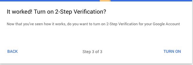 Joomla GMAIL 2 Step Verification