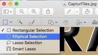Mac X Preview Elliptical Selection Screenshot Oval