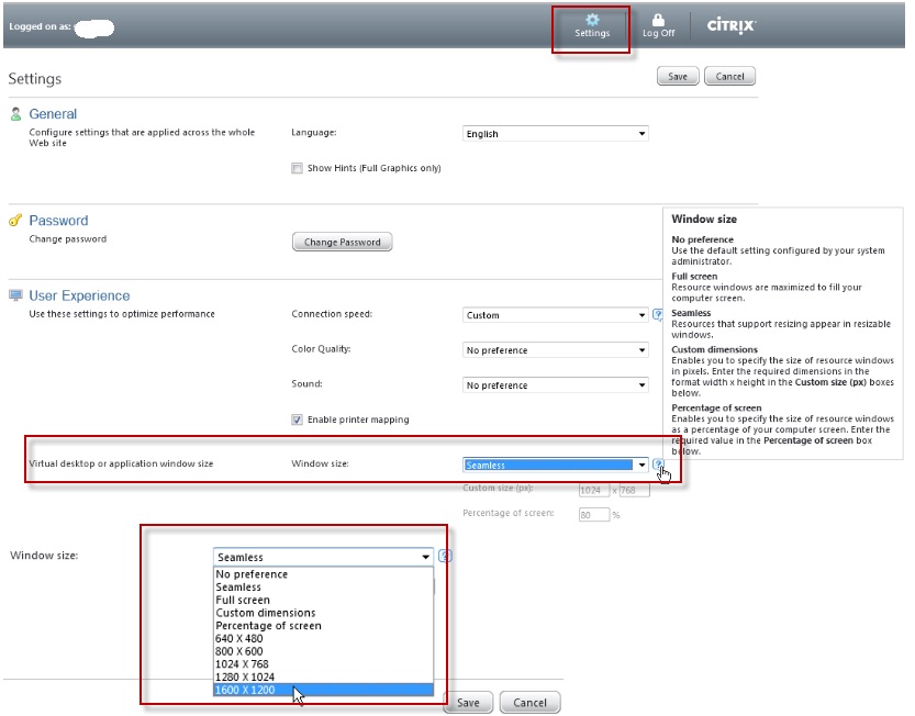 unable to login to citrix receiver