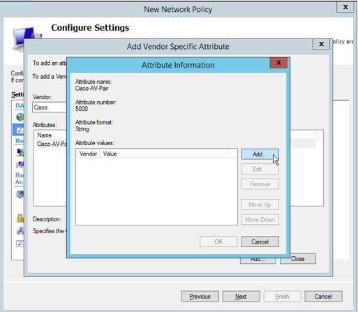 Windows NPS Vlan