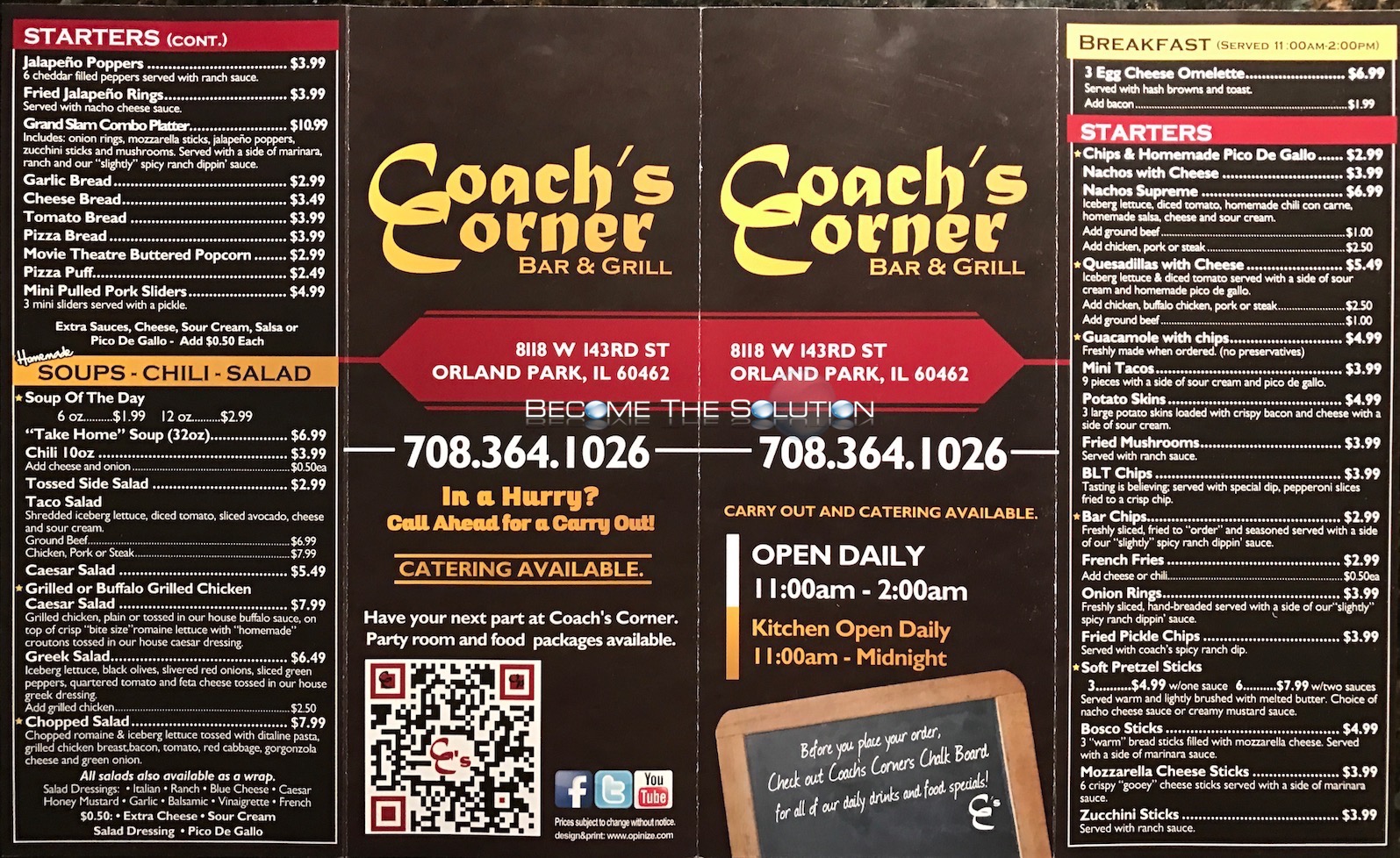 Coach's Corner: Your Go-To Sports Bar in Orland Park, IL