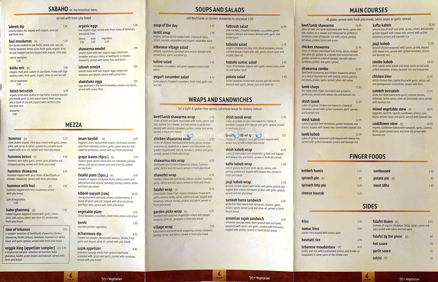 Libanais chicago menu 1