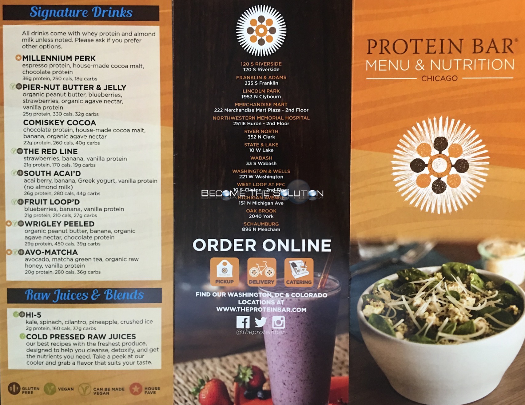 73 Enchanting protein bar and kitchen chicago menu For Every Budget