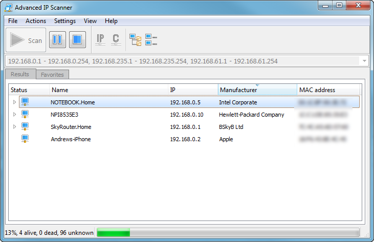 advanced ip address scanner