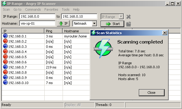 angry ip scanner vista