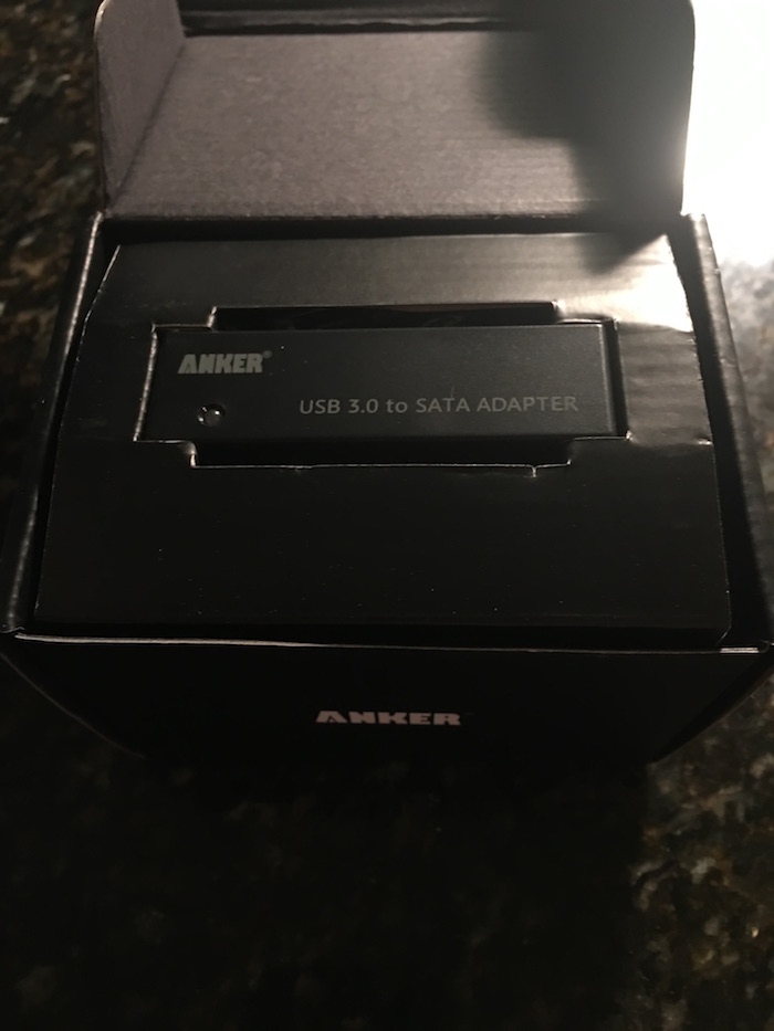 Anker USB Unboxing SATA