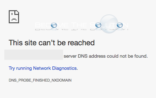 Fix: DNS_PROBE_FINISHED_NXDOMAIN - Google Chrome