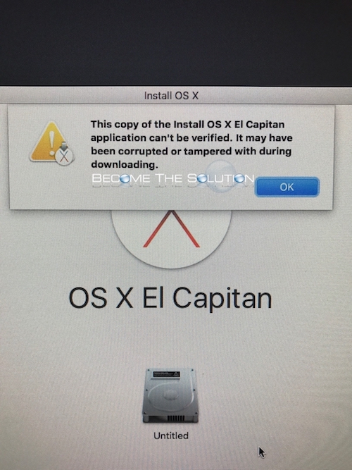 Install Os X El Capitan From Usb