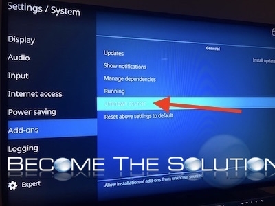 Amazon fire tv stick kodi allow unknown sources install