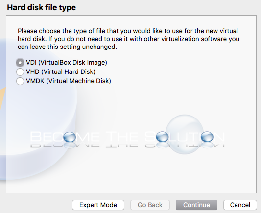 Install android virtualbox vdi