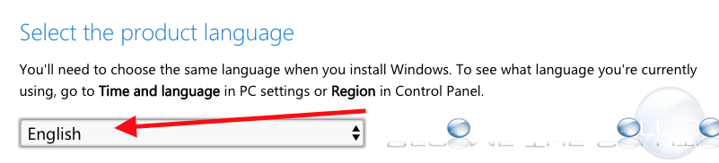 Install windows 10 anniversary english language