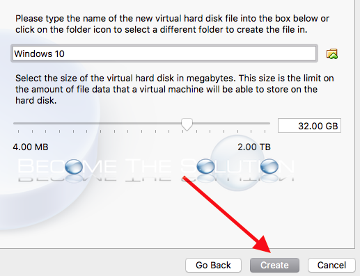Virtualbox mac create new windows 10 imge