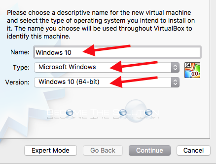 Install windows 10 virtualbox mac free