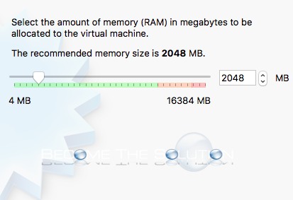Virtualbox mac memory size