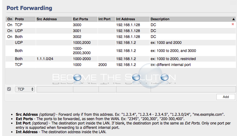 How To Specify Internal Ip Address For Mac Address On Router