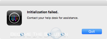 Initialization Failed Citrix Receiver Mac