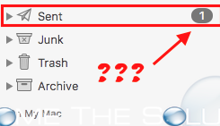 Mac Mail Showing Unread Sent Messages