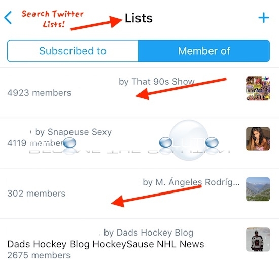 How to Search Twitter Lists