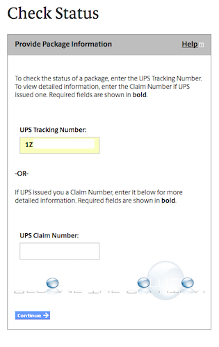 Ups check claim status