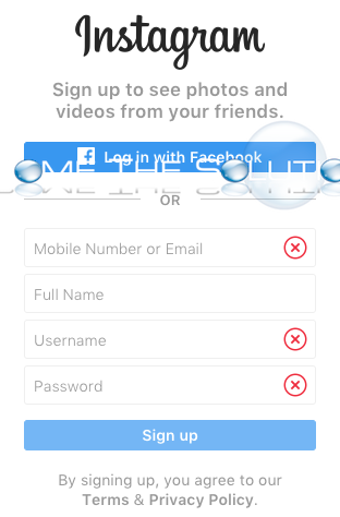 Fix Instagram  Signup Blocked