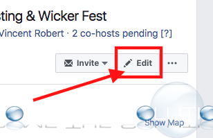 Facebook edit event