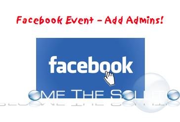 Facebook Event Make Admins