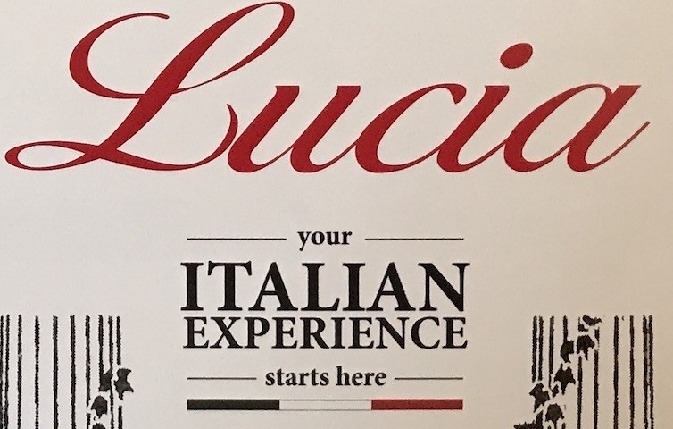 Lucia Chicago Carry Out Menu