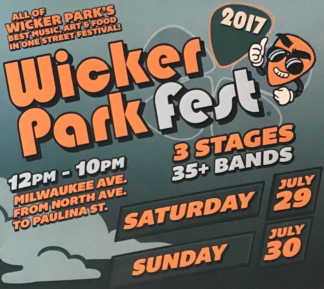 Wicker Park Fest 2017 Dates