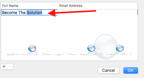 Mac mail full name edit