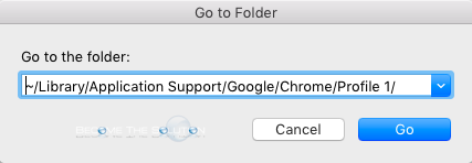 Google chrome web file location mac os x