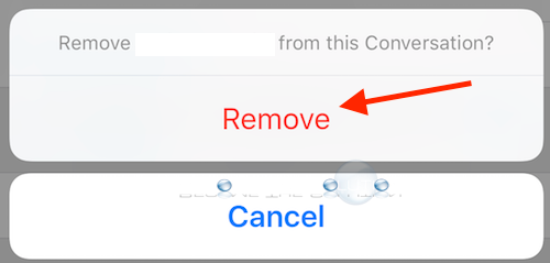 imessage remove from conversation