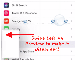 iOS 11 Disable Screenshot Preview – Left Bottom Corner Preview (Annoying)