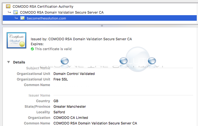 Ssl view certifcate google chrome