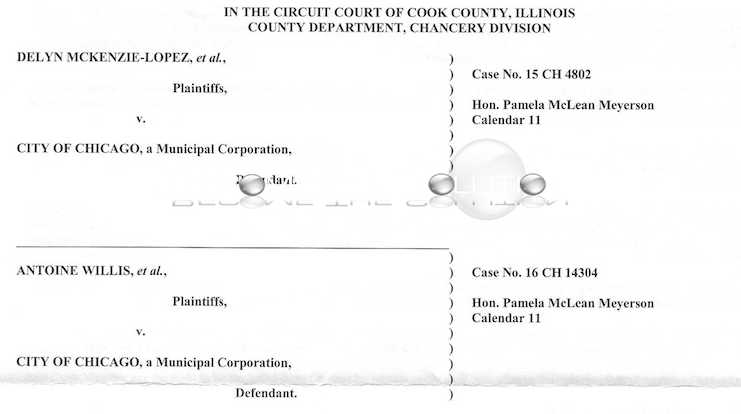News: McKenzie-Lopez v City of Chicago Case No. 15 CH 4802 Claim Form - Red Light Violation Notice