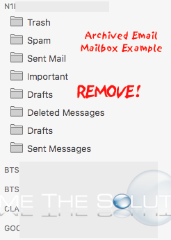 Remove: Mac Mail Remove Archive Mailbox Folder (And Other Folders)