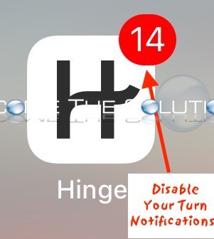 Easy: Disable Hinge App “Your Turn” Notifications